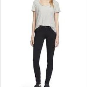 Rag & Bone Black Legging Jeans